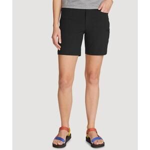 Eddie Bauer Rainier Shorts, Black, Size 8
